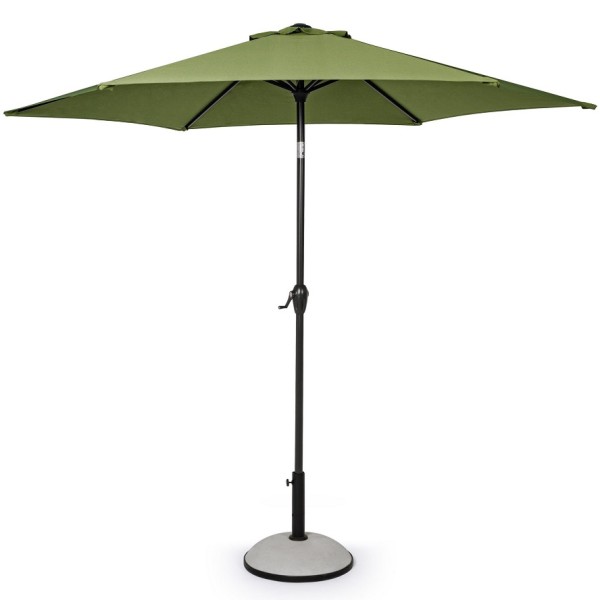 Зонт САЛЕРНО Оливковый солнцезащитный Высота 235 см купить в Сухом Логу