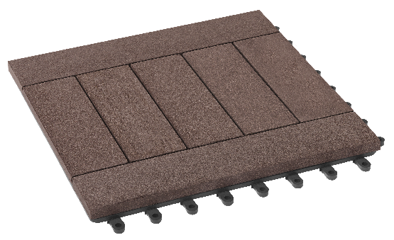 Модульный паркет ДПК GRINDERDECO Комфорт 5 Шоколад купить в Сухом Логу