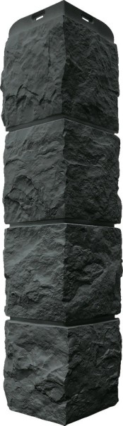 Угол наружный Альта-Профиль Туф ЭКО Графит купить в Сухом Логу