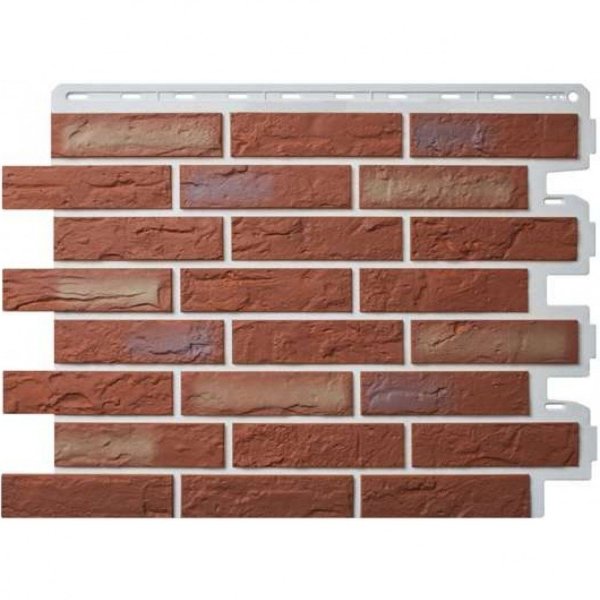 Фасадная панель Альта-Профиль Кирпич Рижский 02 купить в Сухом Логу