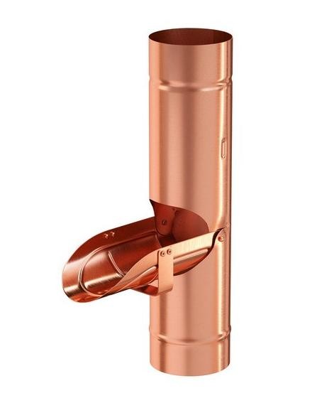 Водосток Aquasistem, система 125x90 - Водосборник медный купить в Сухом Логу