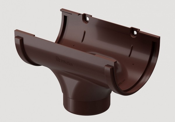 Воронка ПВХ Docke STANDART Тёмно-коричневый купить в Сухом Логу