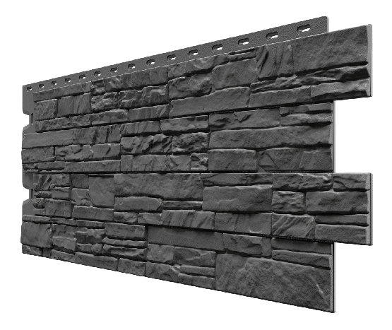 Фасадная панель Docke Алтай - Графит купить в Сухом Логу