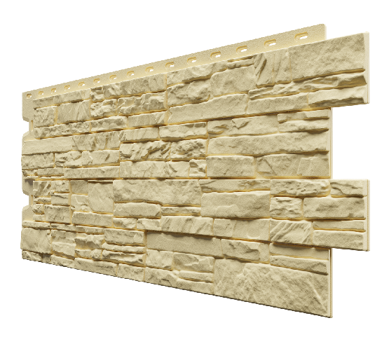 Фасадная панель Docke Алтай - Кремовый купить в Сухом Логу