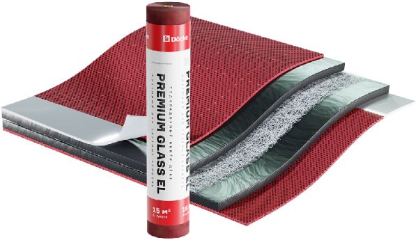 Подкладочный ковер Docke Premium Glass EL 15 м купить в Сухом Логу