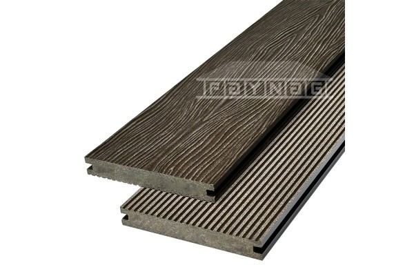 Террасная доска из ДПК Faynag Premium Massive 3D — Венге купить в Сухом Логу