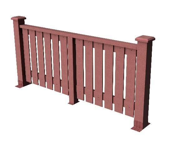 Ограждения декоративное ДПК GRINDERDECO Вилидж мербау купить в Сухом Логу