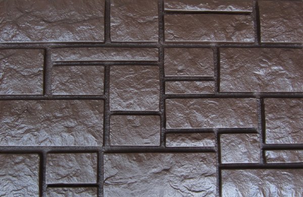 Фасадная панель Аэлит дворцовый камень Коричневый купить в Сухом Логу