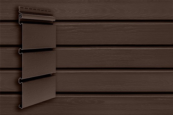 Сайдинг Архитектурный Планкен Grand Line Темный дуб купить в Сухом Логу