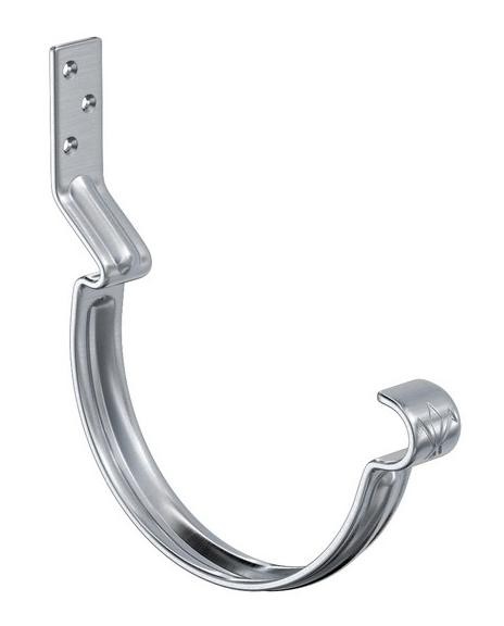 Водосток Aquasistem, Система 125x90 - Крюк крепления короткий оцинковка купить в Сухом Логу