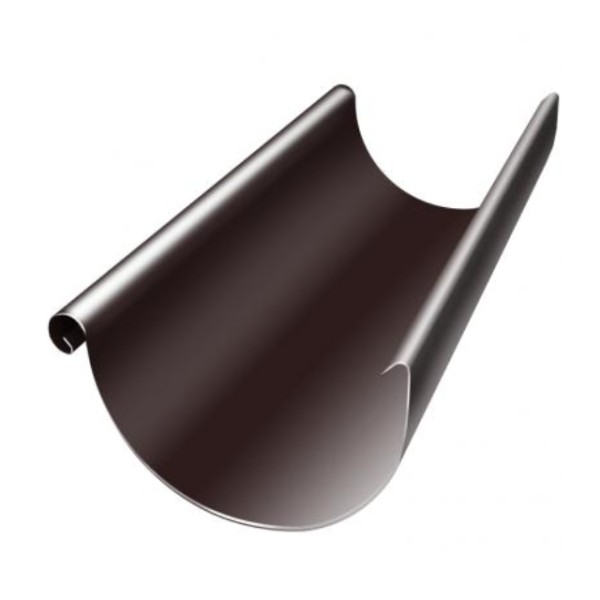 Водосток Grand Line 150x100 – Желоб 3м RAL 8017 купить в Сухом Логу