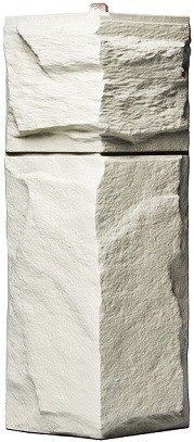 Угол T-Сайдинг-ЭКО-1 Гранит Леон - Уайт купить в Сухом Логу