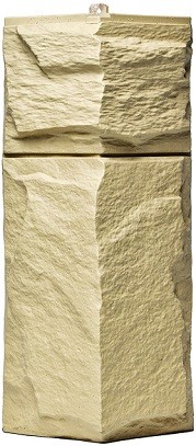 Угол T-Сайдинг-ЭКО-1 Гранит Леон - Амбер купить в Сухом Логу