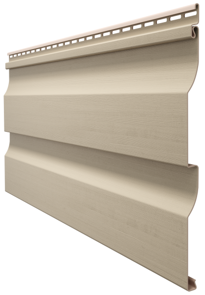 Виниловый сайдинг docke (дёке) - профиль D4,5D, крем-брюле купить в Сухом Логу