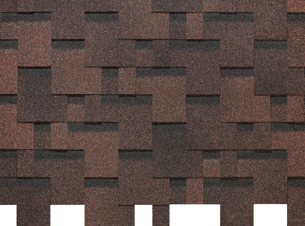 Гибкая черепица EURASIA Docke, Коллекция Лабиринт Коричневый купить в Сухом Логу