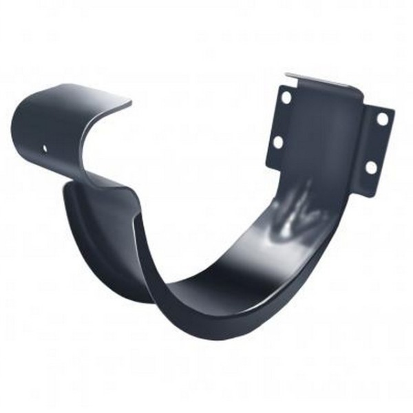 Водосток Grand Line 125x90 – Держатель желоба RAL 7024 купить в Сухом Логу