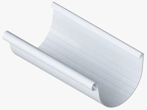 Водосток Альта-Профиль ПВХ – Желоб водосточный 4м (белый) купить в Сухом Логу