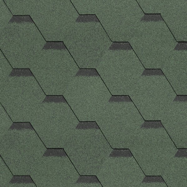 Гибкая черепица Shinglas, серия Ультра, коллекция Самба – Малахит купить в Сухом Логу