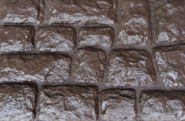 Фасадная панель Аэлит Камень крупный Коричневый купить в Сухом Логу