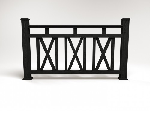 Ограждение из ДПК FG3 кварц купить в Сухом Логу