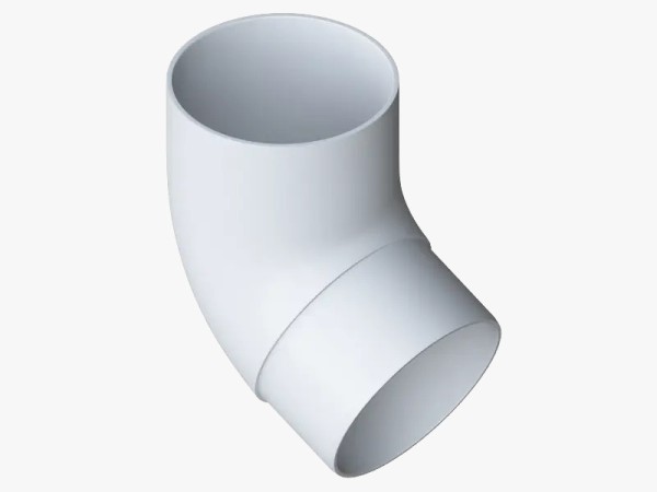 Водосток Альта-Профиль ПВХ – Колено 67 (белый) купить в Сухом Логу