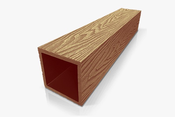 Столб ДПК Deckart 100×100 Орех купить в Сухом Логу