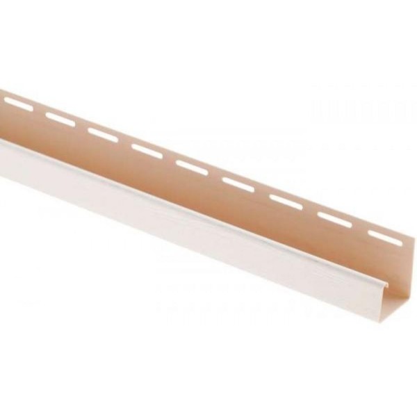 J-профиль Люкс Крашенный, T-15, ВН, Белый купить в Сухом Логу