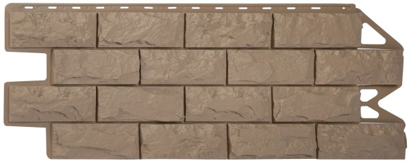 Фасадная панель Альта-Профиль Фагот ЭКО Бежевый купить в Сухом Логу