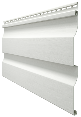 Виниловый сайдинг docke (дёке) - профиль D4,5D, пломбир