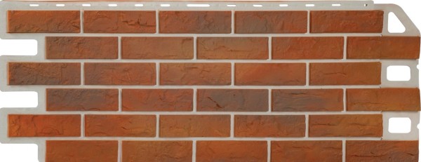 Фасадная панель Альта-Профиль Кирпич Рустикальный 03 купить в Сухом Логу