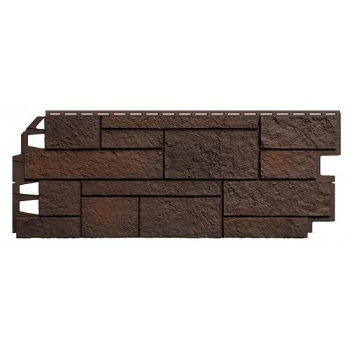 Фасадные панели ТЕХНОНИКОЛЬ Песчаник Тёмно-коричневый купить в Сухом Логу