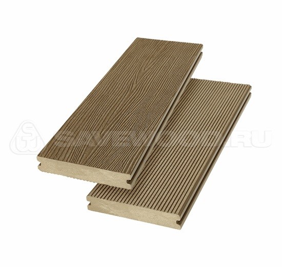 Террасная доска SW Abies (R) - радиальный распил Тик купить в Сухом Логу