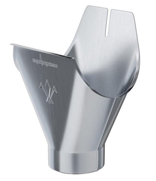 Водосток Aquasistem, Система 150/100 - Воронка желоба оцинковка купить в Сухом Логу