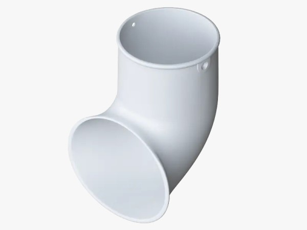 Водосток Альта-Профиль ПВХ – Слив трубы (белый) купить в Сухом Логу