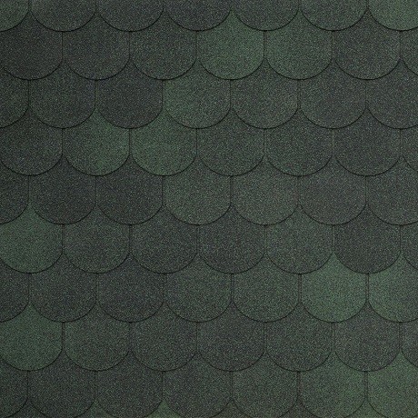 Гибкая черепица Tegola ASSISI verde 473 купить в Сухом Логу