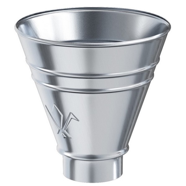 Водосток Aquasistem, Система 150/100 - Воронка водосборная круглая оцинковка купить в Сухом Логу