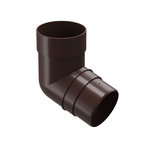 Колено 72˚ Docke Premium ПВХ - Шоколад купить в Сухом Логу