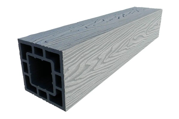 Столб опорный ДПК Deckart 125×125 Серый купить в Сухом Логу