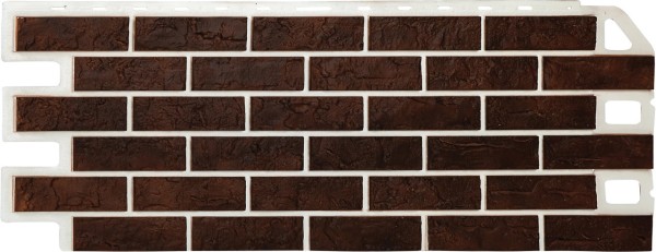 Фасадная панель Альта-Профиль Кирпич Рустикальный 06 купить в Сухом Логу