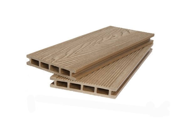 Террасная доска ДПК POLIVAN GROUP 3D+вельвет пустотелая двухсторонняя DENPASAR песочный купить в Сухом Логу
