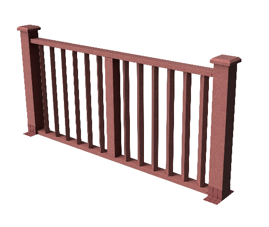 Ограждения декоративное ДПК GRINDERDECO Бруклин мербау. купить в Сухом Логу