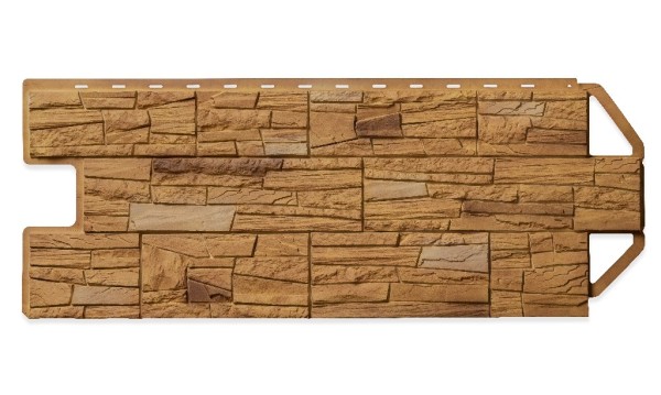 Фасадная панель Цокольный сайдинг Альта профиль Каньон Невада Комби купить в Сухом Логу