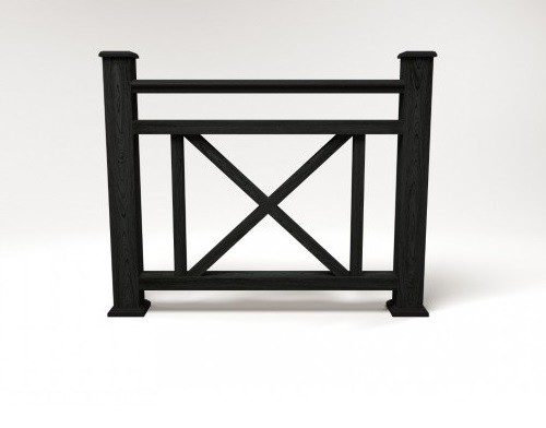 Ограждение из ДПК FG2 кварц купить в Сухом Логу