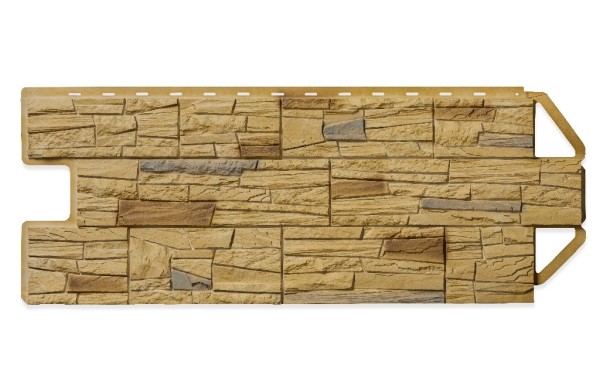 Фасадная панель Цокольный сайдинг Альта профиль Каньон Колорадо Комби купить в Сухом Логу