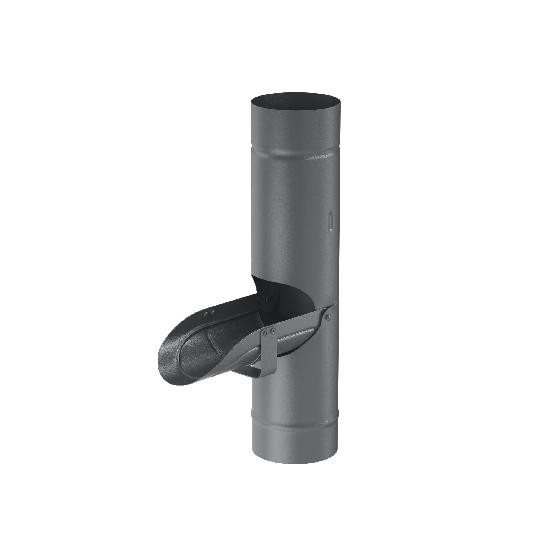 Водосток Aquasistem, Система 125/90 - Водосборник RR 23 Маренго matt купить в Сухом Логу