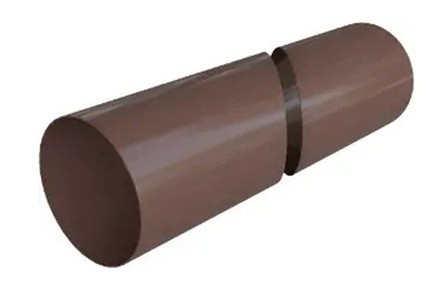 Водосток Альта-Профиль ПВХ – Труба водосточная 3м (коричневый) купить в Сухом Логу