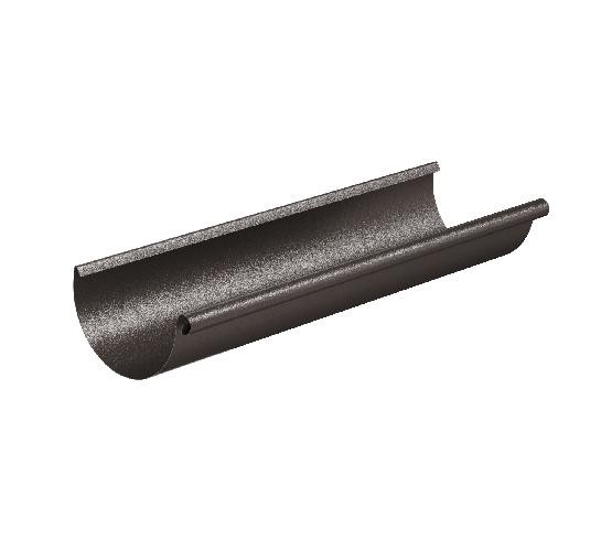 Водосток Aquasistem, Система 150/100 - Водосточный желоб 3.00м RR 32 Тёмно-коричневый matt купить в Сухом Логу