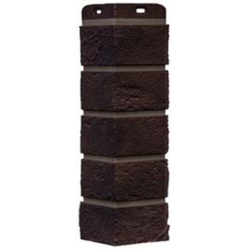 Угол Grand Line состаренный кирпич Элит кофе (жжёный), ШОВ темно-бежевый купить в Сухом Логу