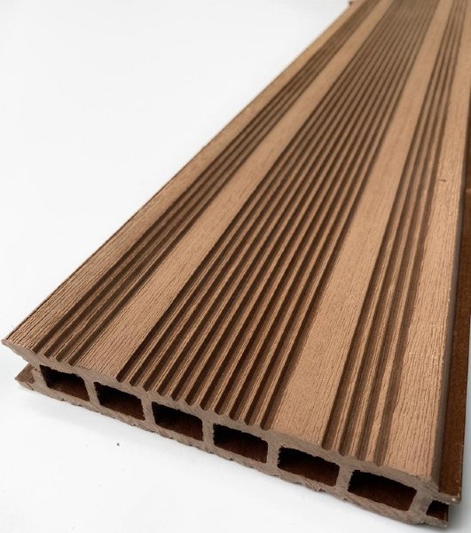 Террасная доска ДПК - ДеревоПласт- Бесшовная Коричневый купить в Сухом Логу