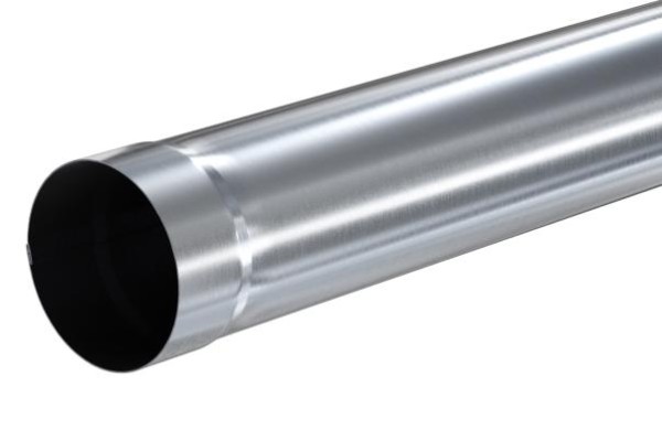 Водосток Aquasistem, Система 150/100 - Соединительная труба 1 метр оцинковка купить в Сухом Логу